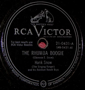 Hank Snow Rhumba Boogie / You Pass Me By 78 PLAY GRADED Fully Tested - Picture 1 of 4