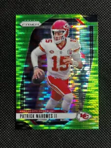 Patrick Mahomes II 2024 Panini Prizm Football Green Pulsar Prizm SP #138 Chiefs - Picture 1 of 2