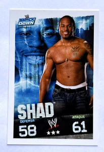 2009 WWE Topps Slam Attax Evolution TCG #094 SHAD Smack Down Cards - Picture 1 of 4