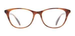 New Authentic SALT. Fran color Cognac 51-17-140 Frame Japan w/Case - Picture 1 of 15