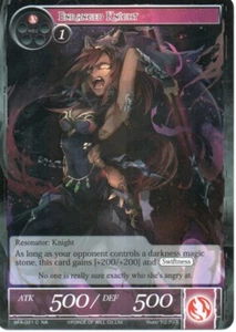 Force of Will TCG - BFA - Enraged Knight #21 Foil - Picture 1 of 1