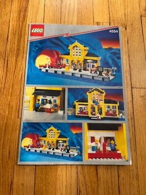 Lego Town Trains Metro Station (4554) Instruction Booklet Only - Image 1 of 2