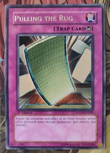 Yugioh - Pulling the Rug (STON-EN060) - Rare NM - Picture 1 of 2