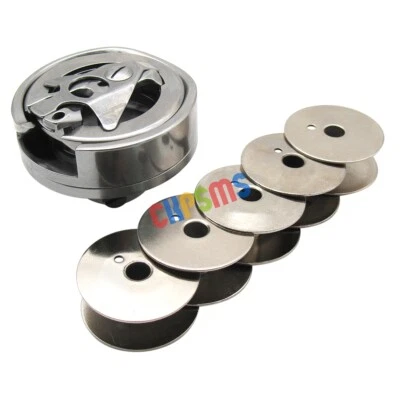 Gancho giratorio y estuche de bobina y bobinas PARA CANTANTE 132K CONSEW SK-6, SK-7, SK-8 Foto 1 de 4