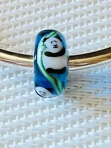 Authentic Trollbeads Unique Panda Critter VV Rare HTF - Picture 1 of 6
