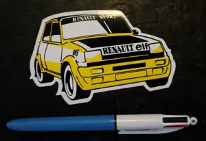 Autocollant / Sticker Renault R5 Alpine Turbo - Rallye de Monte Carlo - 1978 - Bild 1 von 2