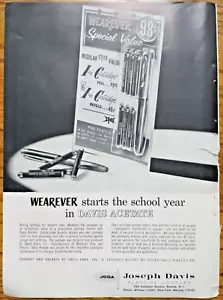 Joseph Davis Plastics Co Kearny, NJ Davis Acetat 1961 Druckanzeige - Bild 1 von 1