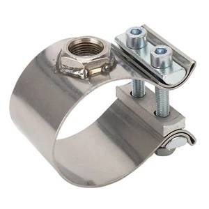 *Clamp On Wideband Sensor Bung Adapter Adjustable Stainless Steel Oxygen Sensor - Bild 1 von 12