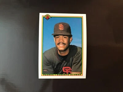 1990 Bowman Roberto Alomar #221 - Image 1 of 2
