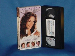 JULIA ROBERTS DERMOT MULRONEY My Best Friends Wedding VHS CAMERON DIAZ - Picture 1 of 1