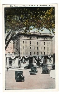 Army and Navy YMCA Newport Rhode Island  Postcard RI - Picture 1 of 2