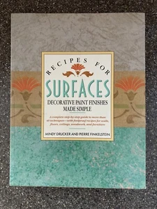 Recipes for Surfaces by Mindy Drucker and Pierre Finkelstein (1990, Paperback) - Picture 1 of 2