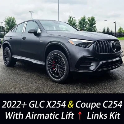 Kit de elevación ajustable de suspensión neumática para Mercedes Benz GLC X254 y C254 eslabones elevados Foto 1 de 4