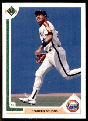 1991 Upper Deck Franklin Stubbs Houston Astros #168 - Image 1 of 2