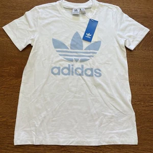 T-shirt Adidas donna trifoglio taglia XS nuova con etichetta - Foto 1 di 4