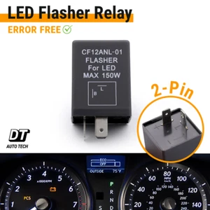 CF12-ANL01 LED Flash Relay Fix Hyper Flash Señal de giro Decodificador Carga Ecualizadores - Imagen 1 de 6