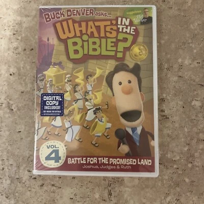 Buck Denver Asks..What's In The Bible 4, DVD NEW Battle For The Promised Land - Image 1 of 2