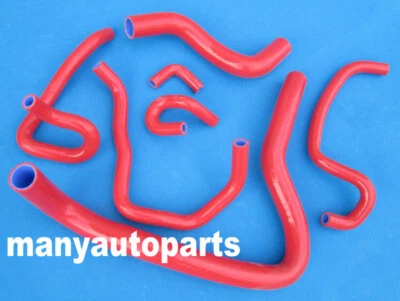 RED SILICONE HOSE FOR HONDA ACCORD SIR/-T CF4/CL1 1997-2001 1998 2000 Foto 1 de 4