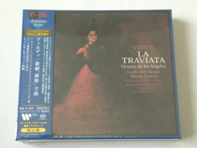 Verdi La traviata Tullio Serafin 2 SACD Hybrid TOWER RECORDS JAPAN - Image 1 of 2