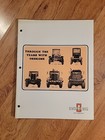 1972 OSHKOSH Trucks Through The Years with Booklet story history