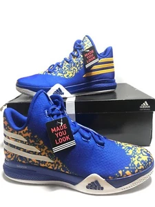 Adidas Made You Look Harrison Barnes Golden State Warriors Sz 14 Blue AH1070 - Picture 1 of 12