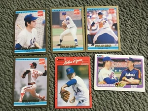 1992 Donruss Coca-Cola Nolan Ryan & Strikeout Club Mike Scott Baseballkarten - Bild 1 von 2