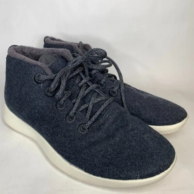 Allbirds Wool Runner Mizzle Men 11 Charcoal Gray Water Repellent Sneakers - Image 1 of 4