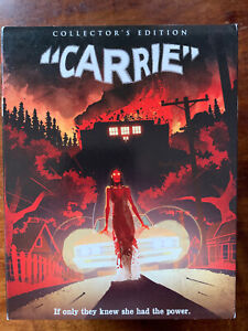 Carrie Blu-ray 1976 Stephen King Horror Movie Shout Scream Factory w/ Slipcover