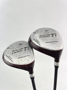 Dunlop Fairway Wood Set 3+5 Woods Firm Flex Graphite /Right /New Grip /20122 - Picture 1 of 23