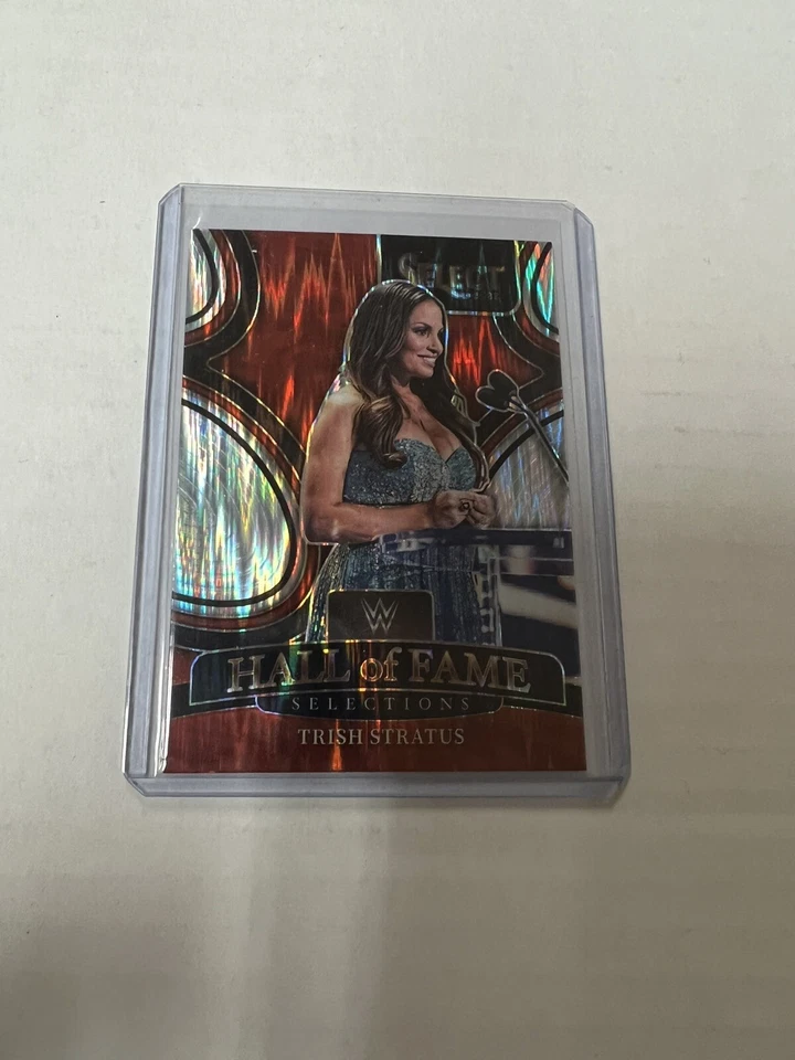 2022 Panini Select WWE Trish Stratus Hall Of Fame Flash Prizm #5 Legends SSP - Image 1 of 2