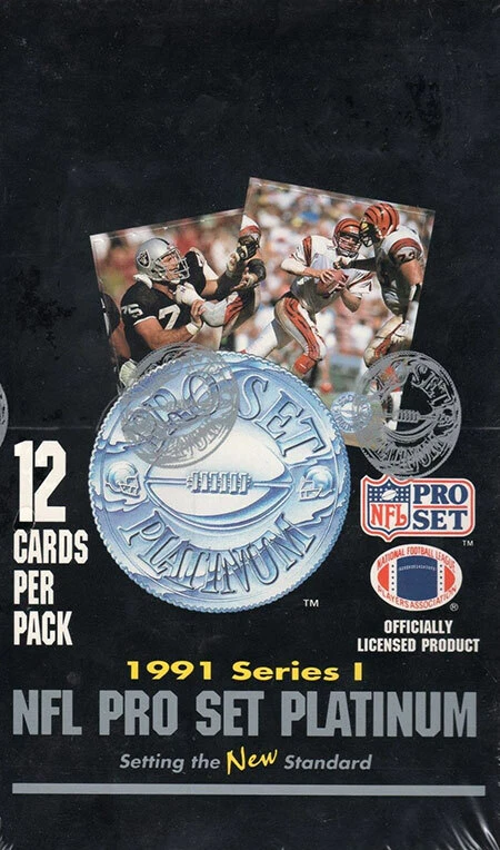 1991 Pro Set Platinum Football Singles #1-150 - U PICK - COMPLETE YOUR SET - Image 1 of 1