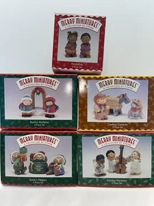 Hallmark Merry Miniatures Una Collezione Di Charm 14 Totali - Foto 1 di 6
