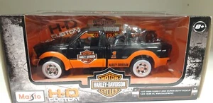 Maisto HARLEY DAIDSON Ford F-350 1999 + El Knucklehead 1936 1/24 32172 - Foto 1 di 4