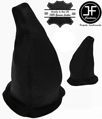 BOTA DE CAMBIO MANUAL DE CUERO REAL NEGRA PARA PORSCHE 911 930 1975-1989 Foto 1 de 2