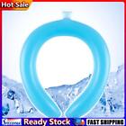 Kühler Halsring - Tragbarer kalter Eisbeutel für den Sommer (Blau) Hot
