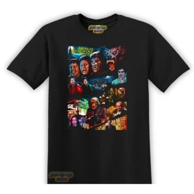 American Werewolf In London Horror Movie T-Shirt Black S-3XL - Image 1 of 2