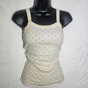 Vintage y2k polka dot coquette indie tank top - Foto 1 di 4