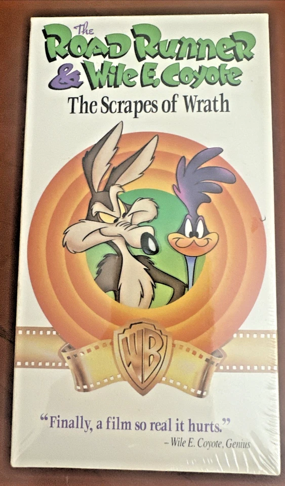 Road Runner and Wile E. Coyote - The Scrapes of Wrath (VHS, 1992)