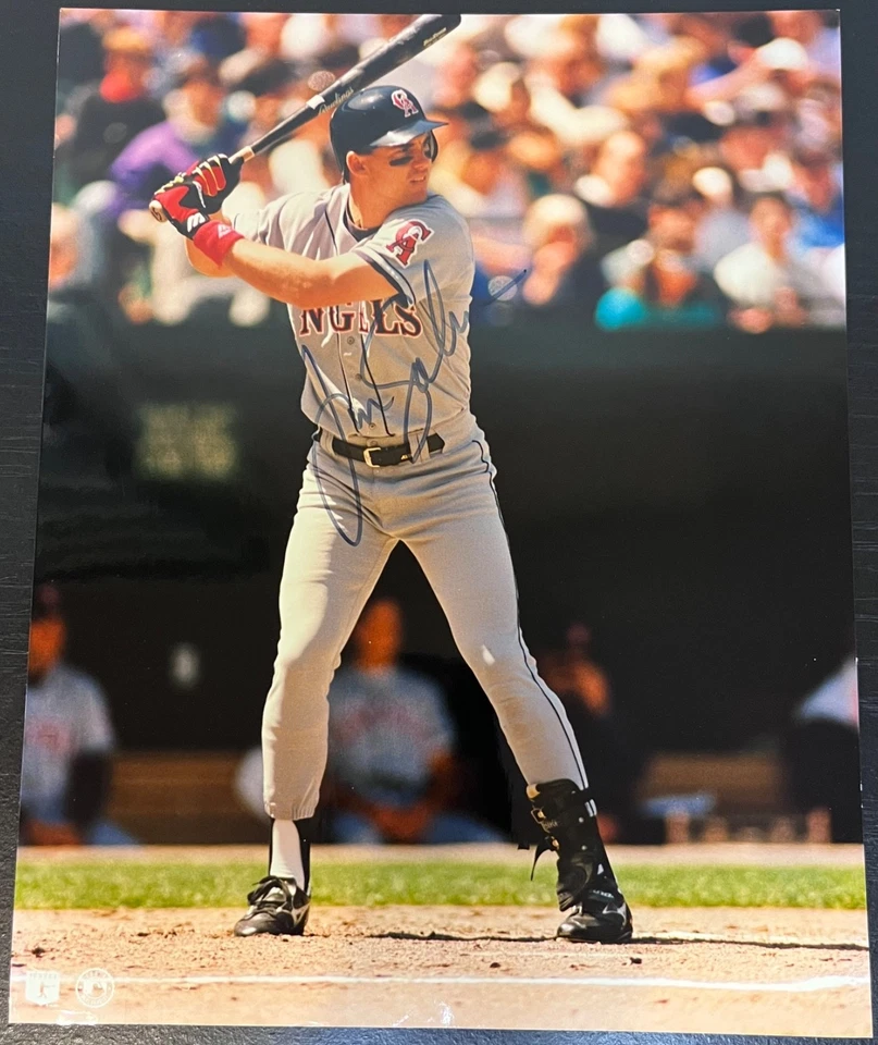 Foto de colección autografiada de Tim Salmon California Angels 8x10 Foto 1 de 1