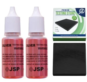 Silver Jewelry Test Kit Detect Plated Fake 999 Sterling Rings Coins... - Picture 1 of 7