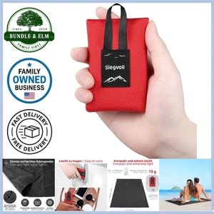 Tasche Picknick Decke Nylon Sanddicht Wasserdicht Kompakt Outdoor Reisematte - Bild 1 von 8