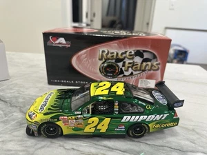 Jeff Gordon 2008 Nicorette Color Chrome Nascar 1/24 Diecast COT Race Fans #24 - Picture 1 of 5