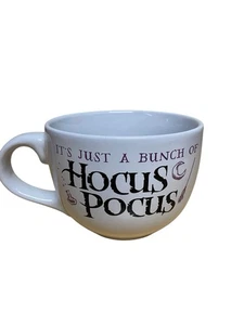 Just A Bunch Of Hocus Pocus Large Soup Coffee Mug Sanderson Sisters Halloween - Picture 1 of 6