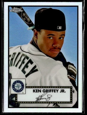 L55,980 -  2021 Topps Chrome Platinum Anniversary Refractors #493 Ken Griffey Jr - Image 1 of 2