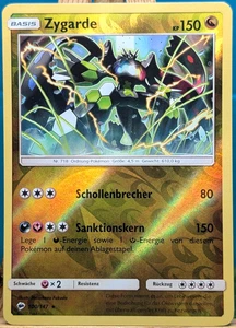 POKEMON - Noche en llamas - Zygarde - 100/147 - REVERSE HOLO - alemán - Imagen 1 de 1
