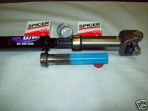 FITS JEEP HEAVY DUTY DRIVESHAFT 1310 FRONT OR REAR CJ5 CJ7 CJ8 CUSTOM LENGTHS - Picture 1 of 12