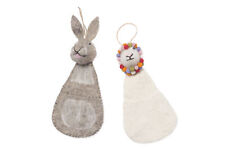 Dekulture Rabbit And Lamb Stocking Set of 2 For home office