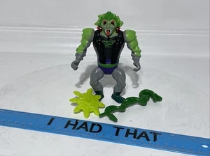 Snake Face 100% Complete He-Man Masters of the Universe MOTU 1987 Mattel - Picture 1 of 10