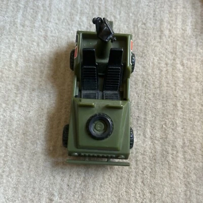 Vintage 1973 US ARMY JEEP Toy From Lesney Products Friction Truck. - Image 1 of 4