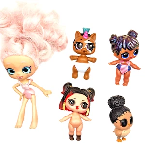 Lot of 5 Shopkins LOL Unicorn Squad Dolls & Figures - Picture 1 of 2